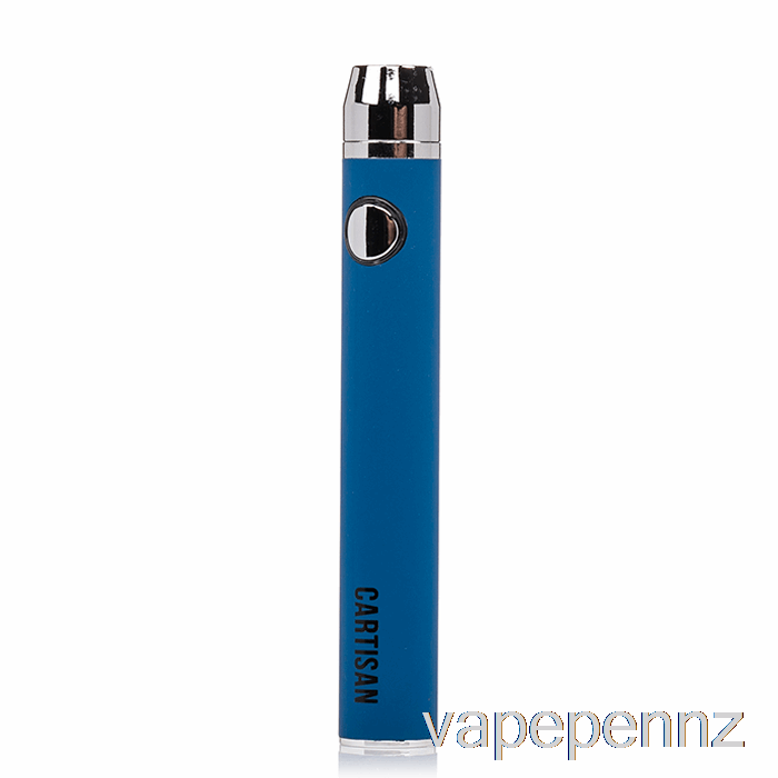 Cartisan Button VV 650 510 Battery Blue VAPE NZ
